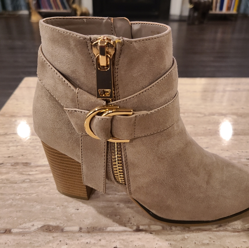 Taupe Ankle Boots Size 7